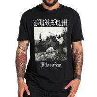 Burzum Varg Vikernes เสื้อยืดโลหะสีดำดันเจี้ยน Synthneofolk แฟน Tee สบายฤดูร้อนผ้าฝ้าย C Rewneck คลาสสิกท็อปส์สหภาพยุโรปขนาด