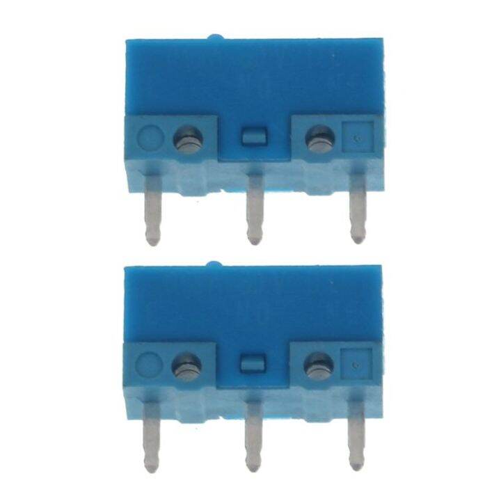 2Pcs Original HUANO Blue Dotเปลือกหอยสีน้ำเงิน0.74Nแผ่นMicro Switch