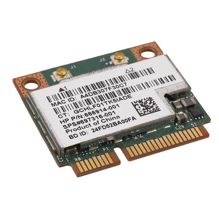 dual-band-2-4-5g-300m-802-11a-b-g-n-wifi-bluetooth-4-0-wireless-half-mini-pci-e-card-for-hp-bcm943228hmb-sps-718451-001