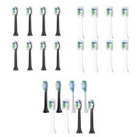 8ชิ้นสำหรับแปรงสีฟันไฟฟ้า Philips Sonicare เพชรสะอาด Pro ผลลัพธ์ HX9033/HX6063/3326/6730เปลี่ยนหัวแปรงสีฟันไฟฟ้า U-I