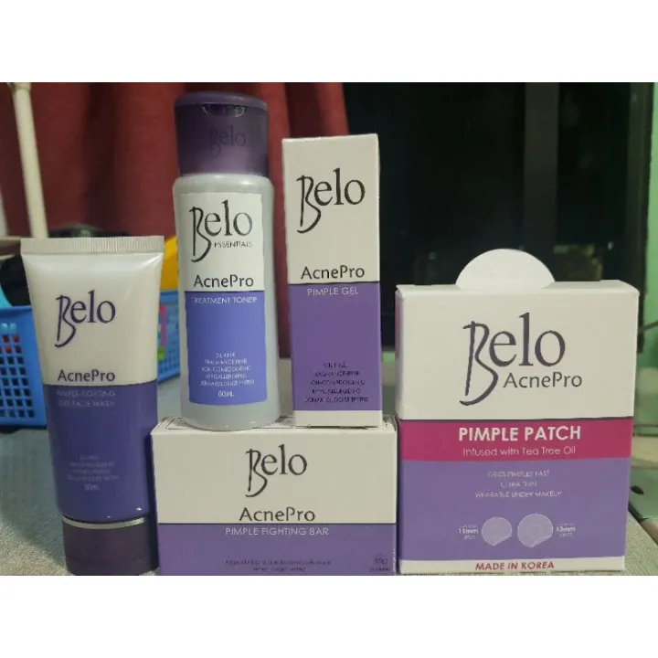 Belo Essentials Acne Pro Treatment Toner Pimple Gelfighting Bar Lazada Ph 1015