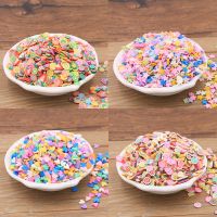 ELEGANT 30g/lot 4 Style Polymer Hot Soft Clay Sprinkles Colorful For DIY Crafts Plastic klei Tiny Cute Mud Particles