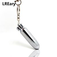 Keychain Missile Bomb USB Flash Drive Metal Silver Memory Stick Computer Gift 4GB 8GB 16GB Pendrive 32GB 64GB 128GB Pen U Disk