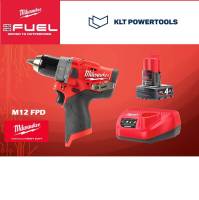 สว่านกระแทกไร้สาย MILWAUKEE M12 FPD-402C พร้อมแบตเตอรี่