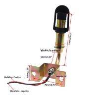 ขายึดไฟเตือนไฟสัญญาณกระพริบแบบหมุนได้ก้านที่ยืดหยุ่นเสาดินไฟแฟลชรถยนต์ไฟสัญญาณไฟส่องสว่างแบบติดตั้งได้