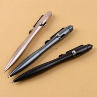 Practical Solid Aluminum Alloy Gel Ink Pen Retro Bolt Action Writing Tool School Office Stationery Supplies Pens