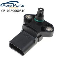 New High Quality Intake Air Boost Pressure Map Sensor For Audi V W Seat Skoda 038906051C 0281002401