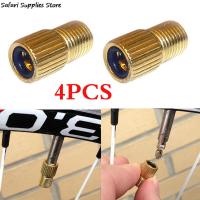 2023 NEW 4Pcs/Set Converter Bicycle Bike Tire Valve Adapter Tube Pump Tool Cycling Bicycle Pump Accessories