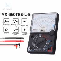 YX-360TR Mini Analog Multimeter Ac / Dc Needle Type Universal Meter Pointer Display Voltmeter Ammeter Ohm Resistance Tester Electrical Trade Tools  Te