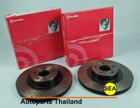 จานเบรกหน้า Brembo รุ่น  Xtra สำหรับ Subaru Impreza GC,GF,GD,GG (4 Pot) 97- รหัส D09 9077 1X (1 คู่)