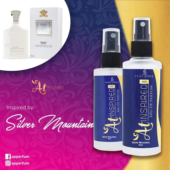 AT Eau De Parfum Silver Mountain 55ml Lazada PH