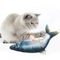 1pc Pet Cat Toy Plush Fish Supplies