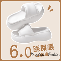 Kingdom_Fashion ร้องเท้าผูหญิง รองเท้าแตะลิ่ม รองเท้าแตะเสริมส้นผู้หญิง รองเท้ารัดส้น สะดวกสบาย อ่อนนุ่ม ความหนาพื้นรองเท้า 2023 ใหม่ 36Z230907