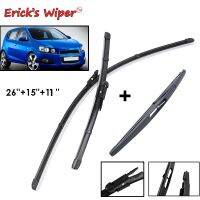 Erick S Wiper Front &amp; Rear Wiper Blades Set For Chevrolet Sonic Aveo 2012 - 2022 Windshield Windscreen Rain Brushes 26 "15" 11"