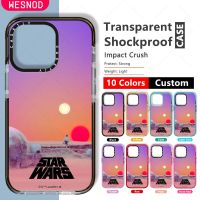 กันกระแทกใสแข็งแฟชั่นเคสโทรศัพท์มือถือ ลายภาพยนต์ Star Wars Tatooine Binary Sunset สําหรับ IPhone 15 14 12 Pro Max 11 13 Mini X Xr Xs 7 8 Plus Se2020คุณภาพสูงใสบางนิ่มTpu Casetifyซิลิโคนยี่ห้อโทรศัพท์มือถือไอโฟนปกป้องฝาปิด