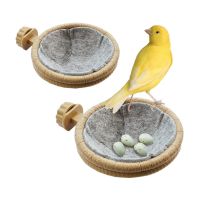 TEX2PCS Canary Finch Bird Nesting Felt Pad Comfortable Warm Bird Nest Cushion Sleeping Wool Felt Mat Bird Nest Accessories Mat