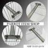 Cầu mài móng inox cao cấp cho chim, vẹt đậu có 3 size - ảnh sản phẩm 3