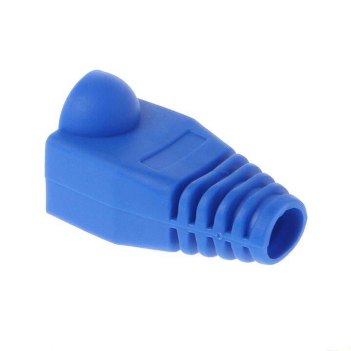 100-pcs-cat5e-cat6-rj45หมวก-ethernet-สายเคเบิลเครือข่าย-strain-relief-boots-connector