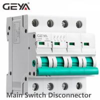 GEYA GYH8 Din Rail 4 Pole Isolating switch 400V สวิทช์หลัก 63A 100A 125A Isolator Breaker-WIOJ SHOP