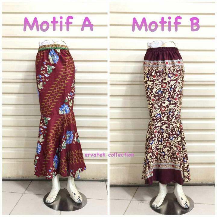 Rok Duyung Batik RD04 Model Mermaid Bawahan Wanita Sepan Batik Kebaya