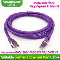 PC-Smart สำหรับ Siemens SMART 200700 1000IEV3S7-1200 1500 Series PLC Ethernet Port Equipment Programming Connection Cable