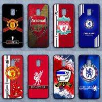 เคส Samsung A8 plus ลายสโมสรฟุตบอล ขอบนิ่มหลังแข็ง เคสมือเคสโทรศัพท์ Case เคส TPU