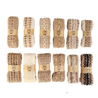 2meters/rolls Hemp jute rope woven ribbon Multi-style style Clothing shoes and hats accessories Creative DIY Festival Decoration 【hot】Brisana