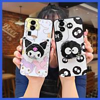 Dirt-resistant Kickstand Phone Case For OPPO Reno10 Pro Plus Back Cover Cartoon armor case Anti-dust cartoon Shockproof