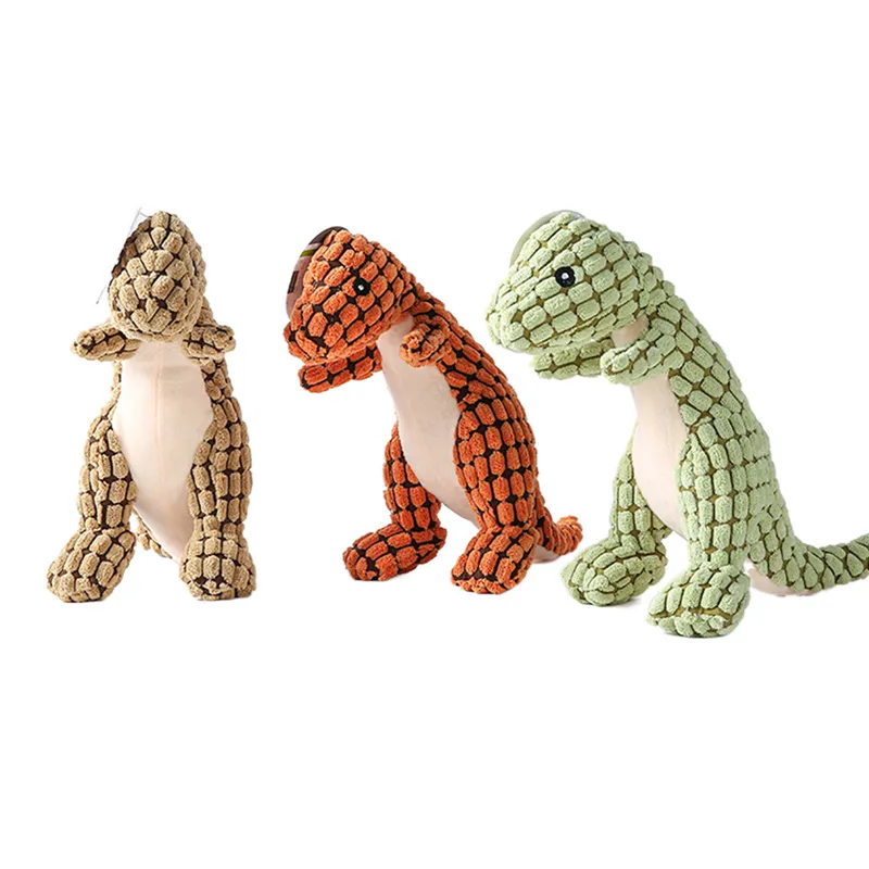 Fleece Large Dinosaur Toys Giant Dogs Pets Interactive Dog Toys For Large  Dogs Chew Toys Chihuahua Plush Stuffing Squeakers