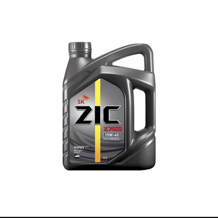 SK Zic X7000 15w40 Fully Synthetic Heavy Duty Diesel Oil 4L | Lazada PH