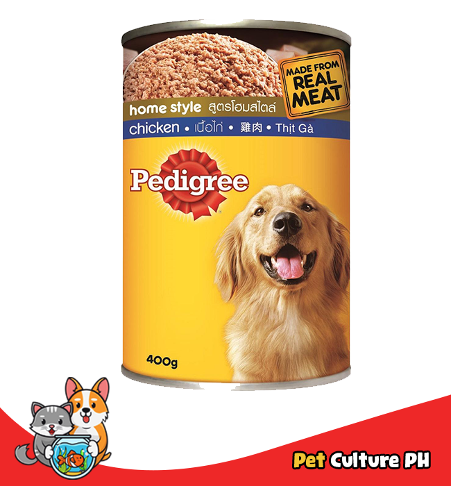 Pedigree Can Dog Food Wet Chicken Flavor 400g | Lazada PH