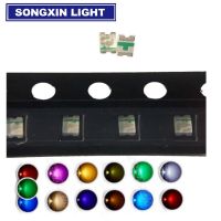 ลูกปัด Smd ไฟ Led ไดโอดเปล่งแสง0805จำนวน100ชิ้นสีแดงสีเหลืองสีเขียวสีขาวสีฟ้าสีส้มสีม่วงสีขาวอบอุ่นคุณภาพสูง