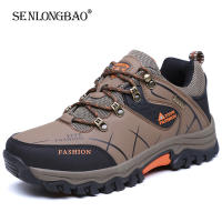 nd New Spring Autumn Men Work Casual Shoes Men Outdoors Leather Round Toe Sneakers Men Climbing Hiking Shoes Big Size 39-47