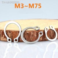 ☃ Circlips M3 M4-M75 Circlips For Shaft Type C Shaft Retaining Ring Circlip Card Outer Snap Ring 304 Stainless Steel Clamp Spring