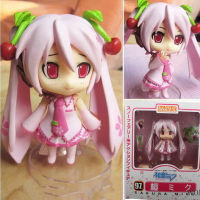 Nendoroid GSC Hatsune Miku Sakura Hatsune สีชมพู97A อะนิเมะ Action Figure อะนิเมะสะสมของเล่นสำหรับเด็กวันเกิดของขวัญ