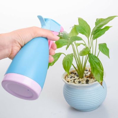 Candy Colored Hand Pressed Watering Can Watering Sprayer Bottle Flower Plants Spray Bottle Gardening Tool