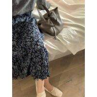 ۩❇ 61837 Vintage Floral Skirt Women Long