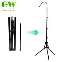 Metal Floor Tripod LED Grow Light Accessories Floor Standing Tripod With Metal Hose Bend Freely 360 Degrees Adjustable 60-160cm