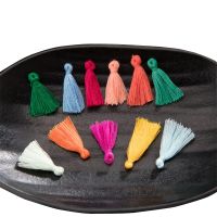 【YF】✢✶  200Pcs Color Tassel Fringe Pendant Cotton Cords Tassels Trim Garments Curtains Jewelry Small