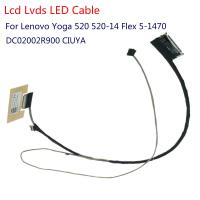 1pcs Lcd Lvds LED Cable For Lenovo Yoga 520 520-14 Flex 5-1470 DC02002R900 CIUYA Wires  Leads Adapters