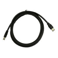 Black IEEE 1394 Firewire 400 to Firewire 400 Cable, 6 Pin/6 Pin Male / Male - 10 FT