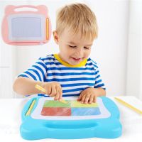 Mini Magnetic Drawing Board Writing Painting Graffiti Sketch Pad Doodle Educational Toys For Children Girls Pink Blue Blackboard Drawing  Sketching Ta