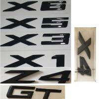 Brilliant Shiny Gloss Black Plastic ABS Number Letters Words Car Trunk Badges Emblems for BMW X1 X2 X3 X4 X5 X6 X7 Z4 GT