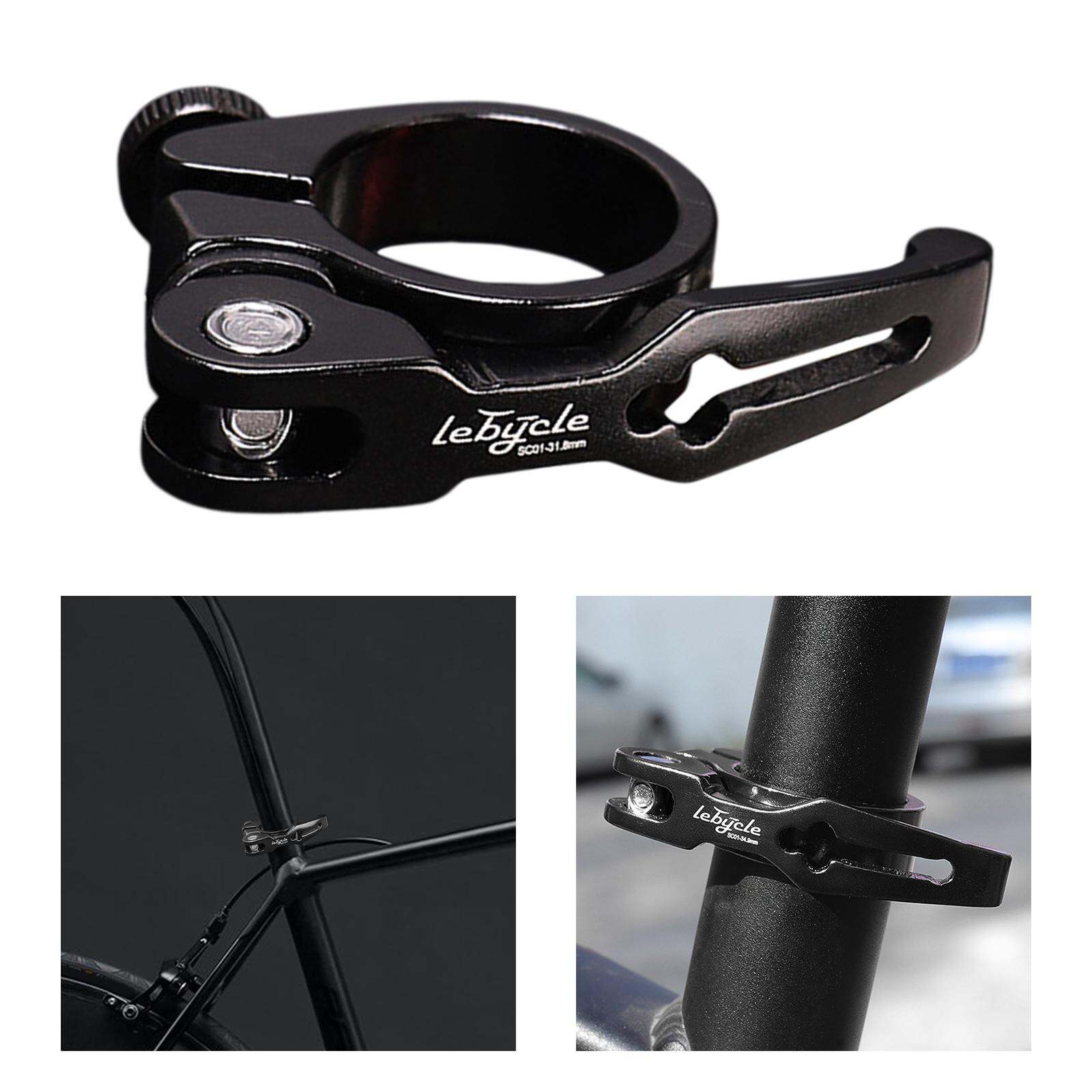 Parts & Components DYNWAVE Aluminum QuickRelease Seat Post Clamp 40mm