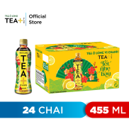 HCM - FREESHIP 0Đ Thùng 24 Chai Trà Ô long Tea+ Vị Chanh 455ml hoặc 450 ml
