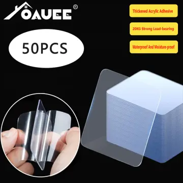 50-100pcs Double Sided Sticky Dots Tape No Trace Tape Self