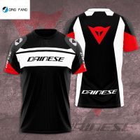 Comfy Soft Quick Dry Dainese Racing All Over Print 3D Camo Unisex Casual T-Shirt Summer Short Sleeve Men Clothes Tee Tops