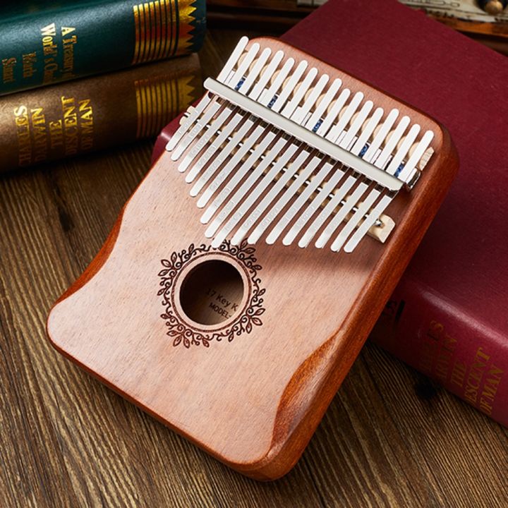 เปียโนคาลิมบา17คีย์ไม้คุณภาพสูงเปียโน-kalimba-thumb-โอคาริน่าร่างกายพร้อมหนังสือเรียนเปียโนของขวัญวันคริสต์มาส