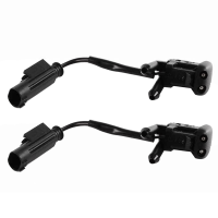 Hot Selling 1 Pair For -BMW E39 5-Series 1997-2003 525I 528I 530I 540I M5 Windshield Washer Nozzle Heated Dual Inlet Squirter Jet