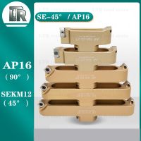 AP SE หัวกัดอลูมิเนียมชนิดสะพาน KM12 400R หัวตัดอลูมิเนียมกัด APKT1604 SEHT1204milling หัวตัด